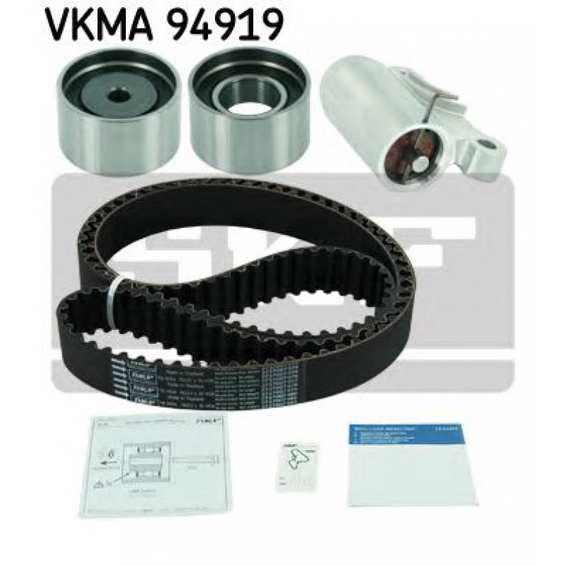 VKMA 94919 SKF Комплект (ремінь+ролики)